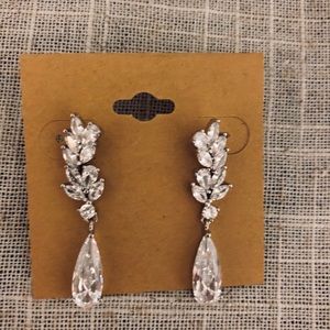 Wedding earrings - brand new